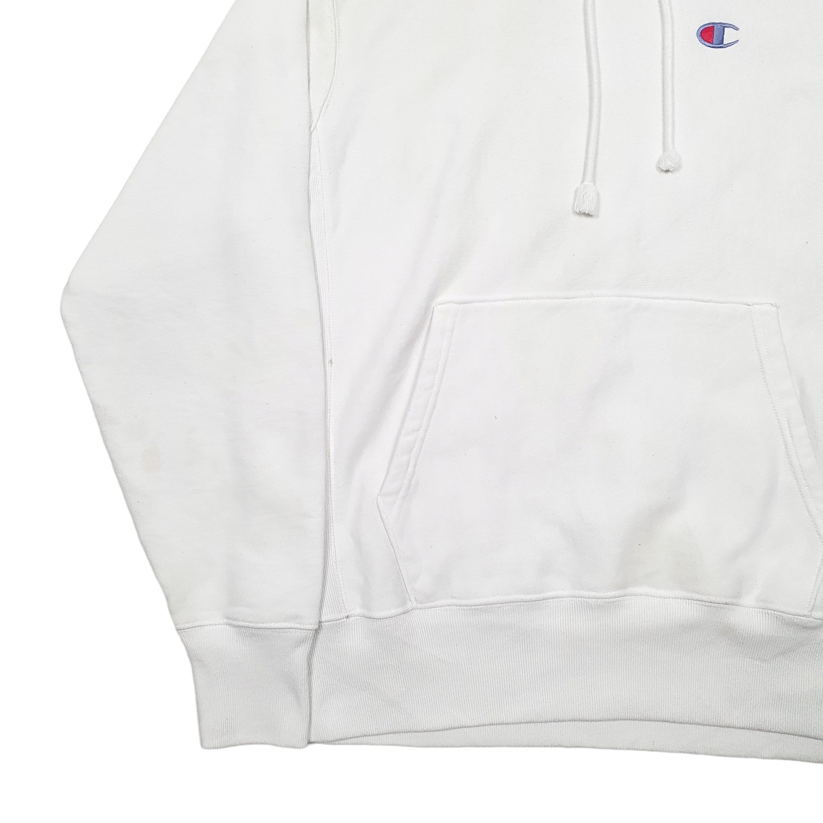 CHAMPION Hoodie Reverse Weave Jumper Sweatshirt Mens M image 3