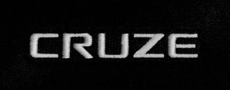 ¡NUEVO! Juego de 4 alfombrillas negras Chevy Cruze 2015-2016 con logotipo bordado plateado Foto 3 de 4