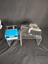 Vtg Hall Mack HM-622 Soap Holder W/Plastic Holder Polished Chrome Coronado...