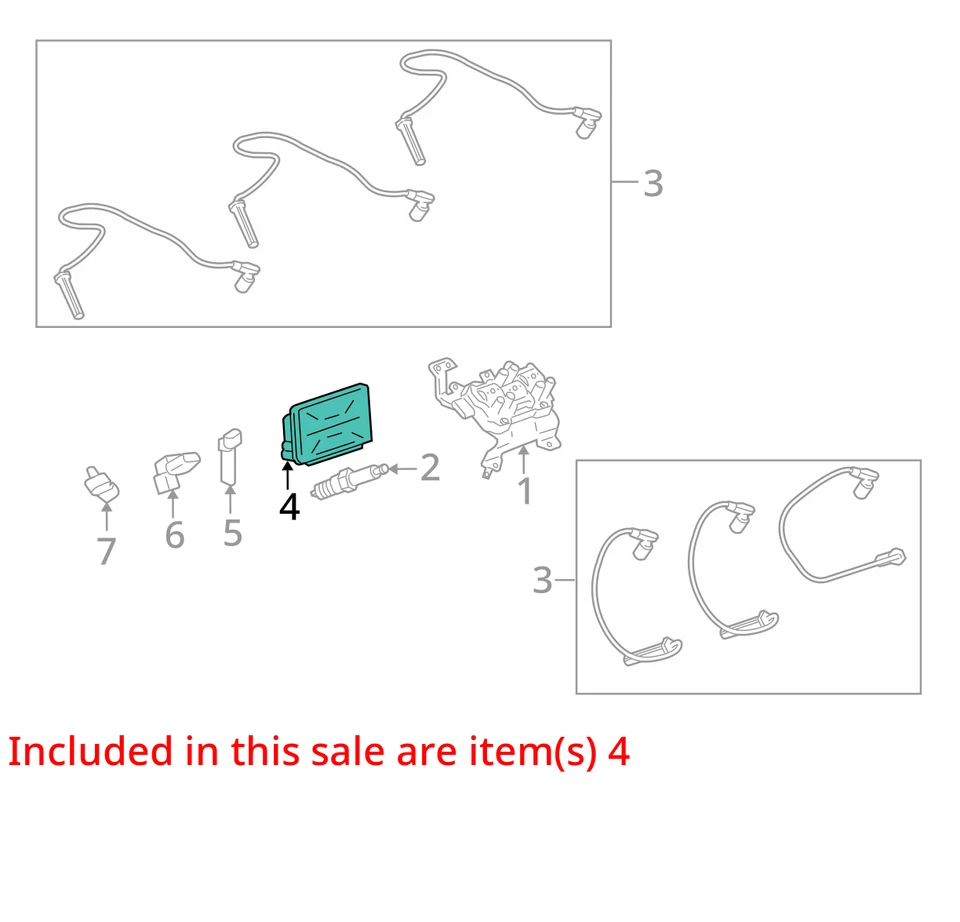 Computadora de control del motor Pontiac G6 2007-2007 ecu pcm ecm pcu oem MBJLX Foto 3 de 4