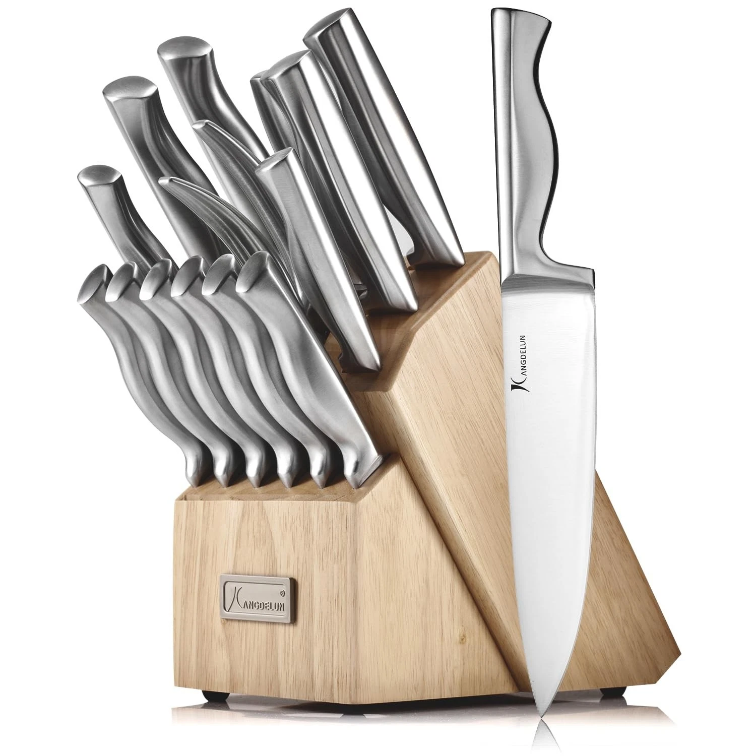 15-Piece Ultra Sharp Kitchen Set with Wooden Block, Exclusive Ergonomic Anti-...
Opens in a new wind