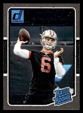 2016 Donruss #374 Jeff Driskel Press Proofs Blue Rookie Card San Francisco 49ers. rookie card picture