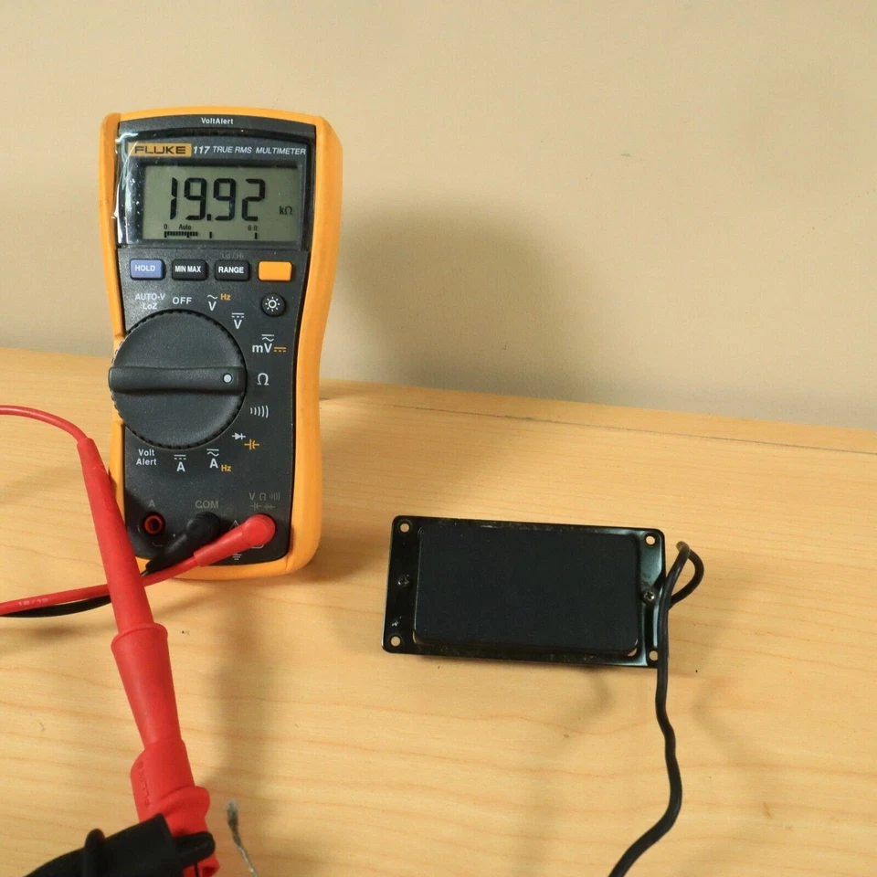 Kent Armstrong Custom Humbucker Neck Grinder Super High Output Pickup 19.92ohms - Image 2 of 4