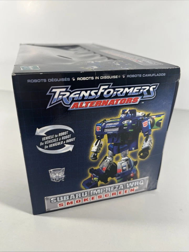 Vintage Transformers Alternators SMOKESCREEN Subaru Impreza WRC [Hasbro, 2003] - Image 3 of 4