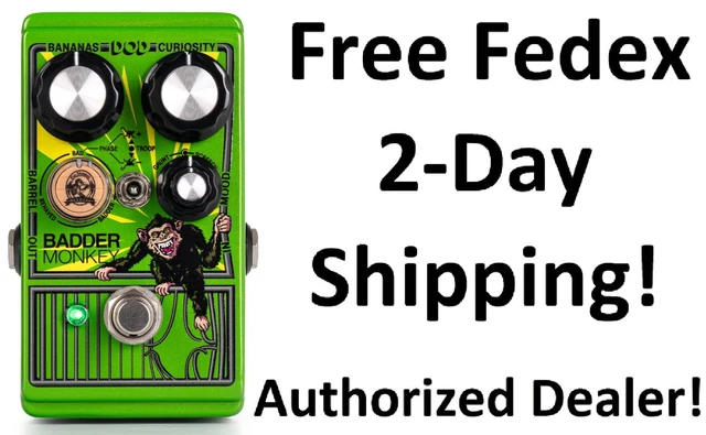 New DigiTech DOD Badder Monkey Overdrive Guitar Effects Pedal