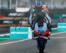 Ai Ogura hand signed 10x8 photo motogp  