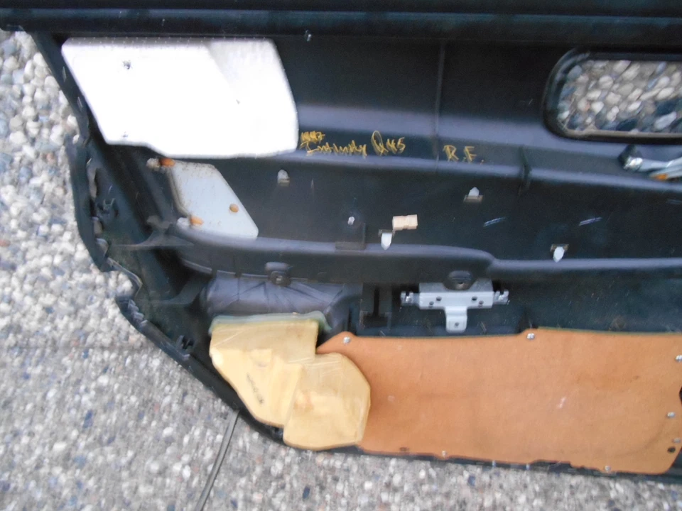 80900 6P000 97-01 INFINITI Q45 RIGHT FRONT PASSENGER SIDE BLACK LEATHER #TOP3 D - Image 3 of 4