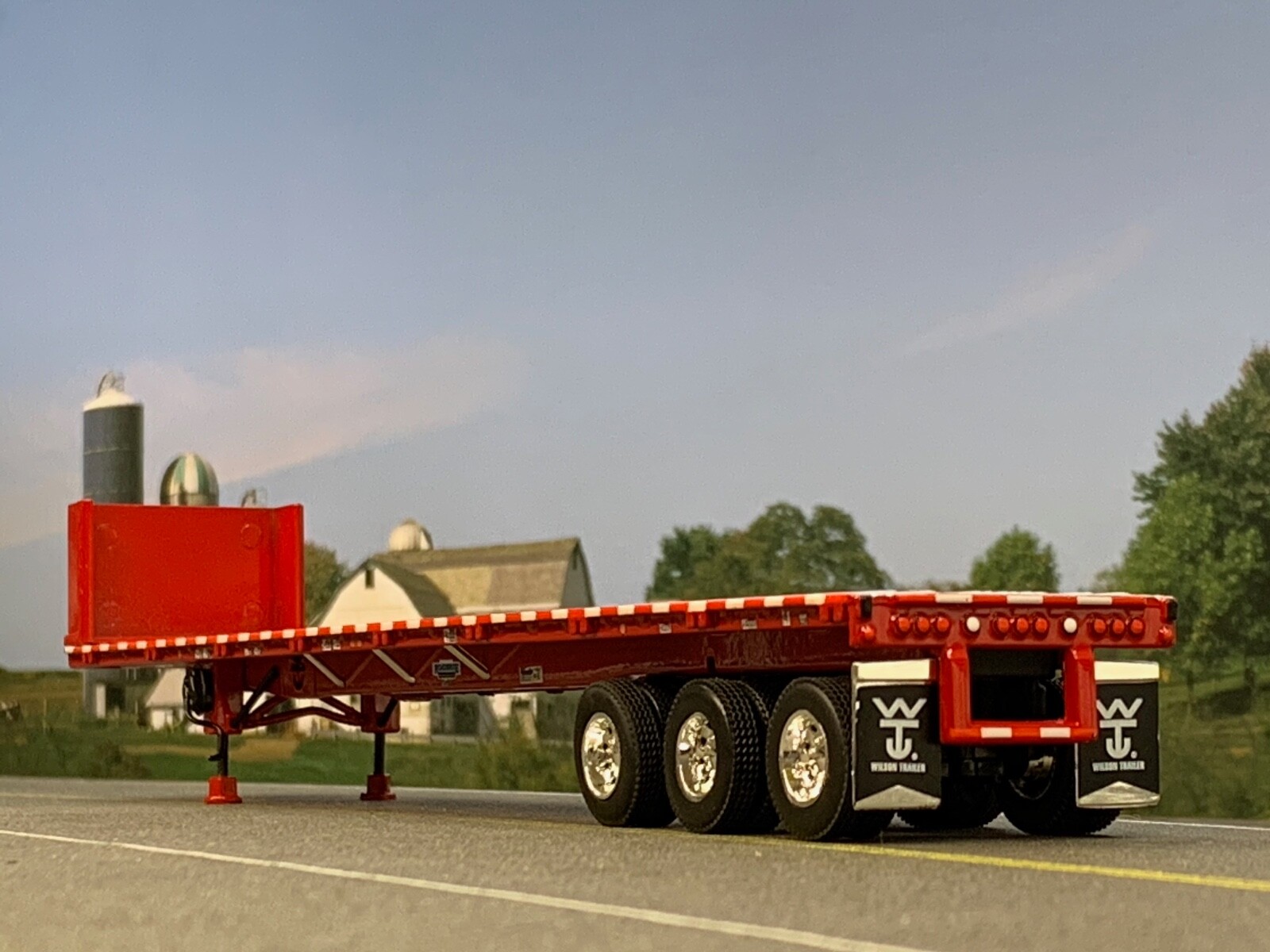 Tri Axle Flatbed Trailer for sale Only 4 left at 70