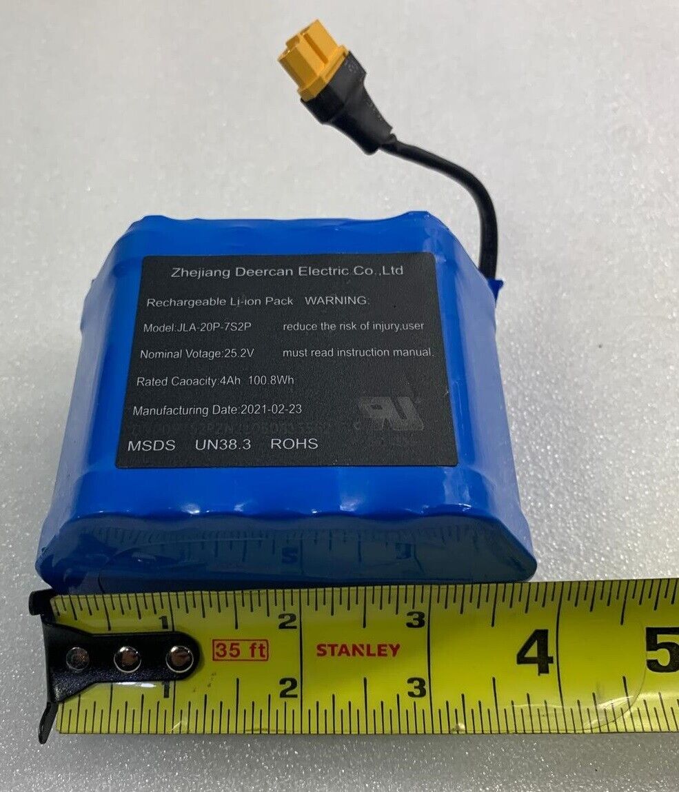 Zhejiang Deercan Li-ion Pack JLA-20P-7S2P 25.2V 4Ah 100.8Wh Zhejiang Deercan Li-ion Pack JLA-20P-7S2P 25.2V 4Ah 100.8Wh