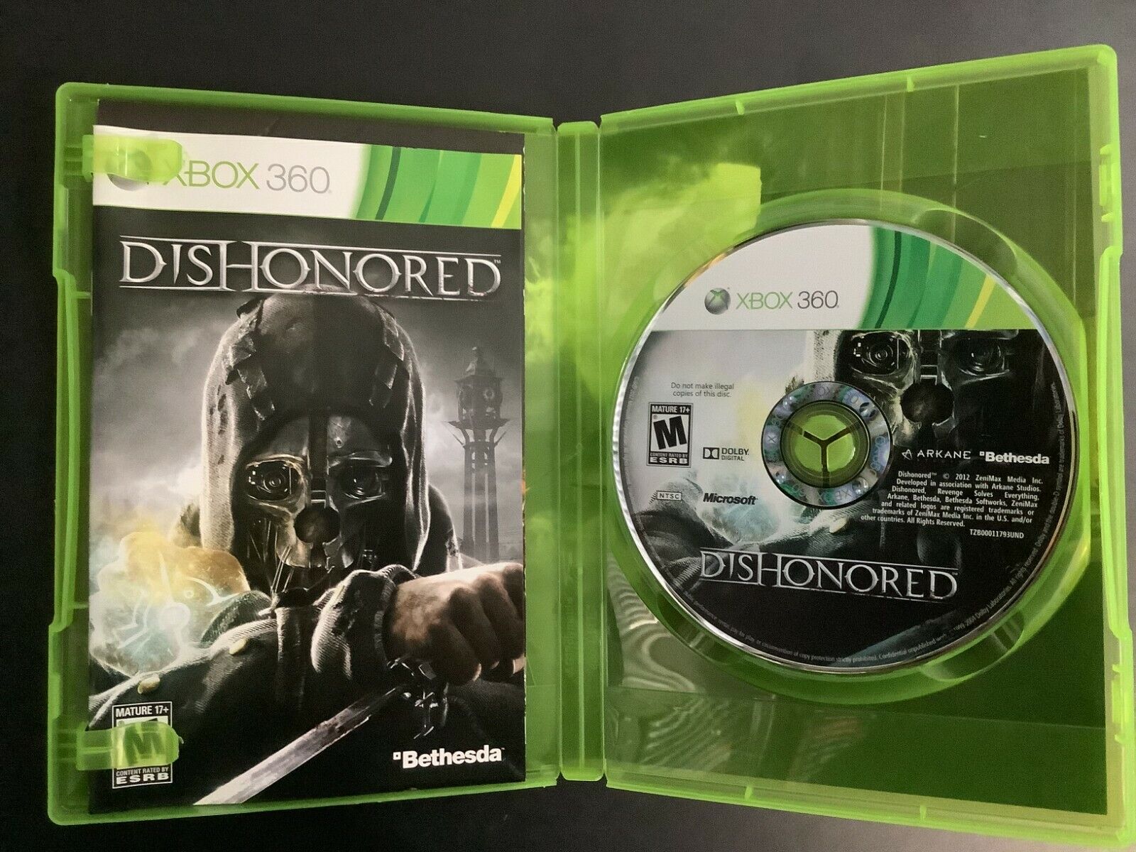  Dishonored - Xbox 360 : Everything Else