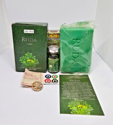 RUDA JABON Y EXTRACTO / RUE ATRAE BUENA SUERTE RAPIDA EXITO PROSPERIDAD FORTUNA