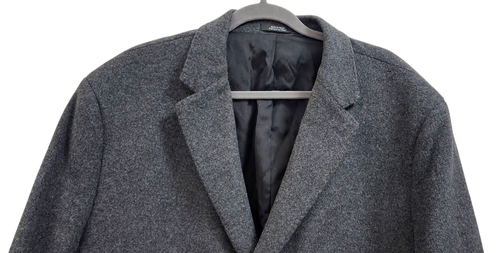 Nordstrom Mason Wool & Cashmere Men Coat Size 50 R - Picture 3 of 16