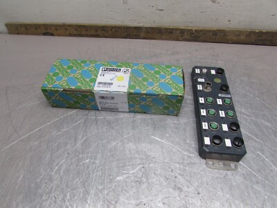 PHOENIX CONTACT AXL E ETH IOL8 D14 M12 6P, EtherNet DIGITAL I/O,NIB! MAKE OFFER!