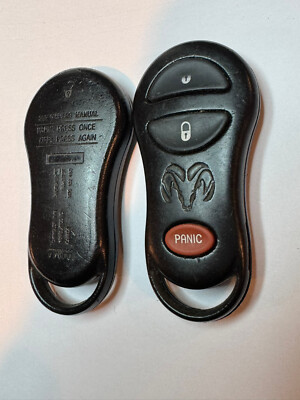 OEM Used Dodge Ram Durango Dakota Keyless Entry Remote Fob Transmitter - GQ43VT9T / 56045497, Tested