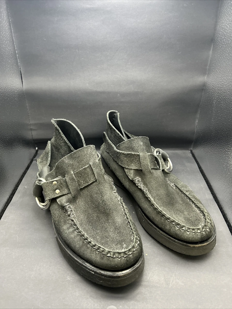 Yuketen Ring Boots with Vibram 2021 Soles - FO Black Moccasins | eBay