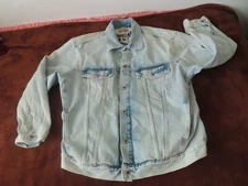 Levi's Silvertab Denim Jacket Men's Size 2XL Blue Button Front Jean Jacket