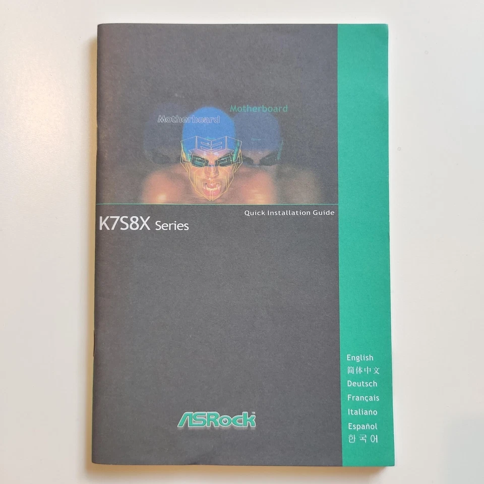 ASRock K7S8X Series Motherboard Quick Installation Guide / Handbuch / Manual