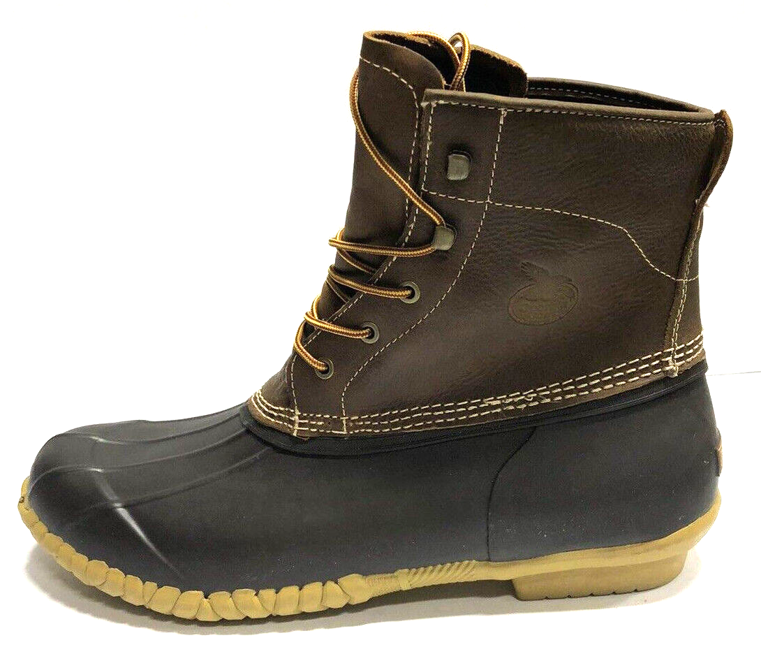 Georgia Boot Mens Marshland Duck Boot Brown Leather Size 14  display picture 1