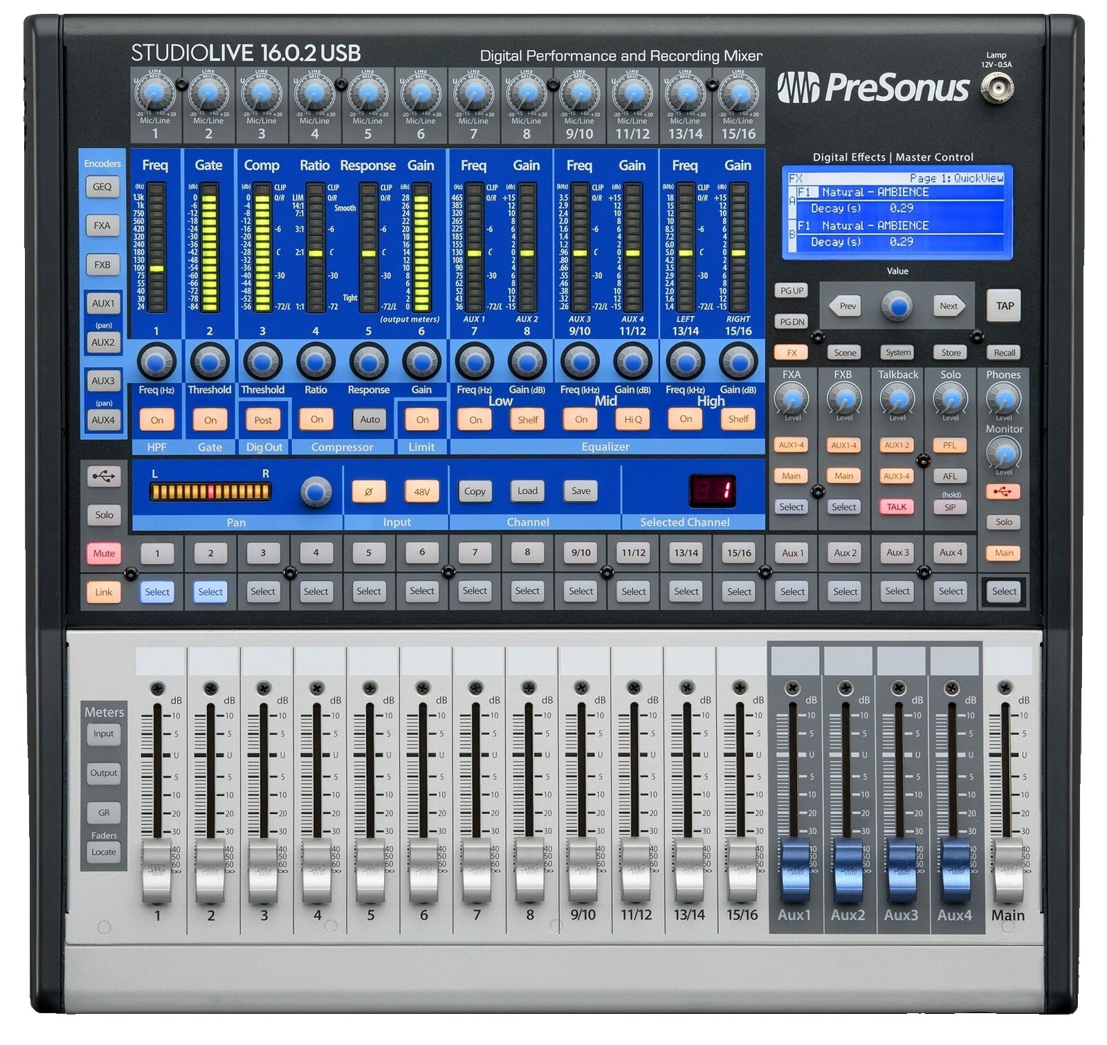 PreSonus Powered Mixing Consoles Mixers
