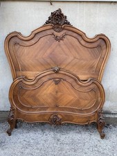 Bellissimo Letto Luigi XV Noce