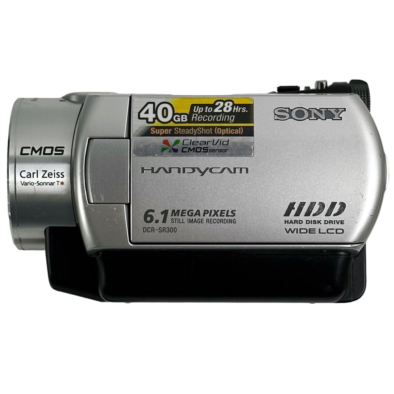 Sony Handycam Dcr-sr300 40 GB HDD Camcorder ClearVid CMOS for sale