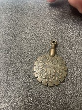 USED Vintage Clover Pendant Necklace Thread Cutter Japan. PENDANT ONLY NICE 