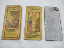 3 JC Penney Co Booklets-1923/1924, 1926/1927 plus 25th Ann 1927-Grand Island, NE