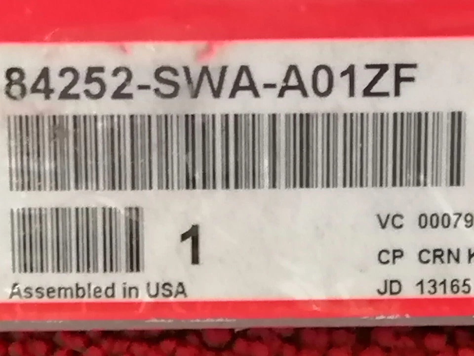 84252SWAA01 GENUINE Pour Honda 07-11 CR-V Seuil De Porte Gauche 84252SWAA01ZF - Photo 2/4