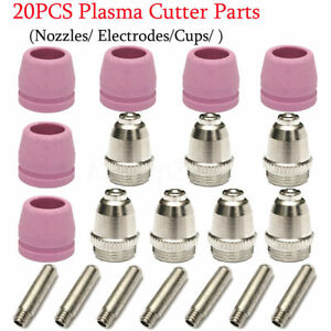 26pcs//set Tips For Lotos Plasma Cutter Consumable LTP5000D LTPDC2000 LTPAC2500