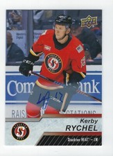 2018-19 Upper Deck AHL #15 Kerby Rychel autograph