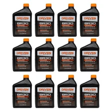 Driven Racing Oil BR30 5W-30 Conventional Break-In Motor Oil 1 Quart Pack of 12