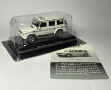 Kyosho 1:64 Mercedes Benz G55 AMG (W463) White Diecast Car Model