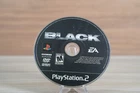 Black PlayStation 2 PS2 Disc Only Loose Disc  Black Label