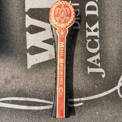 Maui Brewing Co. Coconut Porter Beer Wooden Tap Handle Crafted Brew