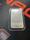 Vintage 1 Troy Oz .999 Fine Silver Bar National Refiners Ounce Rare (B)
