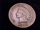 1899 Indian Head Cent,  Good Grade.