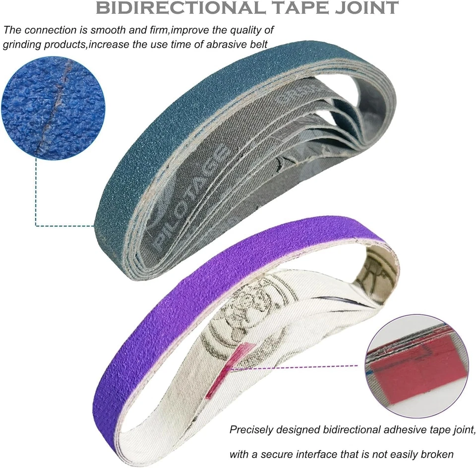 27New Replacement Belt Kit For Work Sharp Knife Tool Sharpener Ken Onion Edition - Image 3 of 4