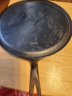 Vintage Wagner Ware Sidney -O- 1109 A Cast Iron Griddle Skillet