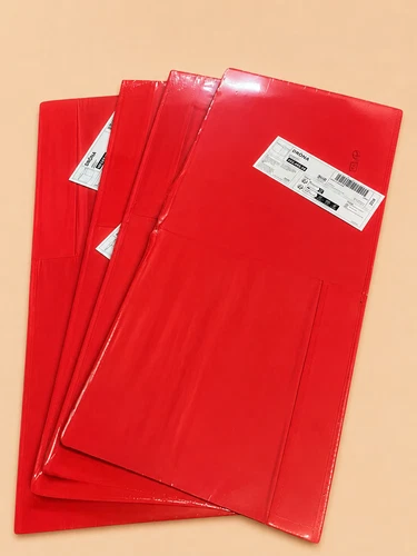 4 IKEA DRONA Storage Box Kallax Expedit, Box, 33x38x33 cm, Red NEW