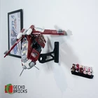 Wall Mount Display for Lego Star Wars Coruscant Gunship Set 75354
