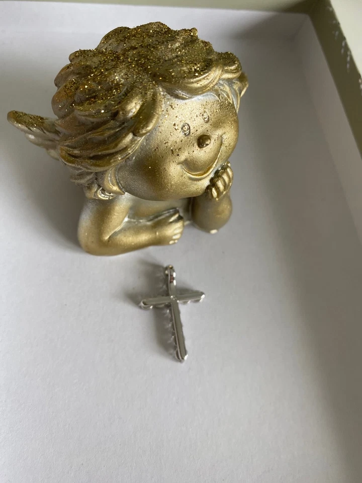 Anhänger Schmuck Pierre Lang mega schönes Kreuz silber + Kristalle  w. NEU - Bild 2 von 2