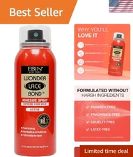 Wonder Lace Bond Adhesive Spray - Extreme Firm Hold 2.7oz for Flawless Wigs