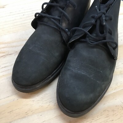 Kork-Ease Black Suede Chukka Boots with Brown Sole Kork-Ease® Ryder Short Ankle Boots | Garnet Hill main image 2