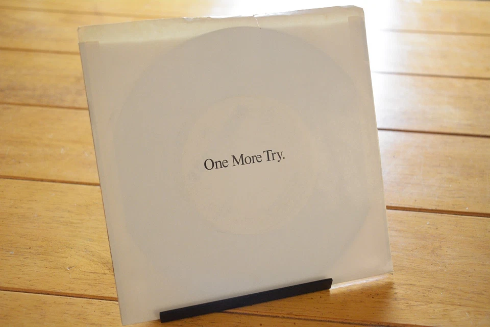 GEORGE MICHAEL PROMO "ONE MORE TRY" 45 RPM 7" G++ RECORD + PIC SLEEVE [F32-222] Foto 2 de 4