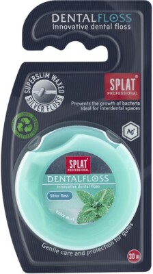 SPLAT Dental Floss with silver fibers, 30m