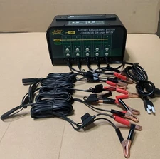 Battery Tender 5 Bank Multibank Charger - 20 AMP Select 6/12V  0133-DL-WH