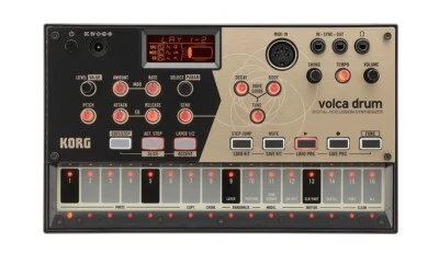 KORG VOLCA DRUM Machine NEW Factory Authorized VINTAGE SYNTH GEAR DEALER
