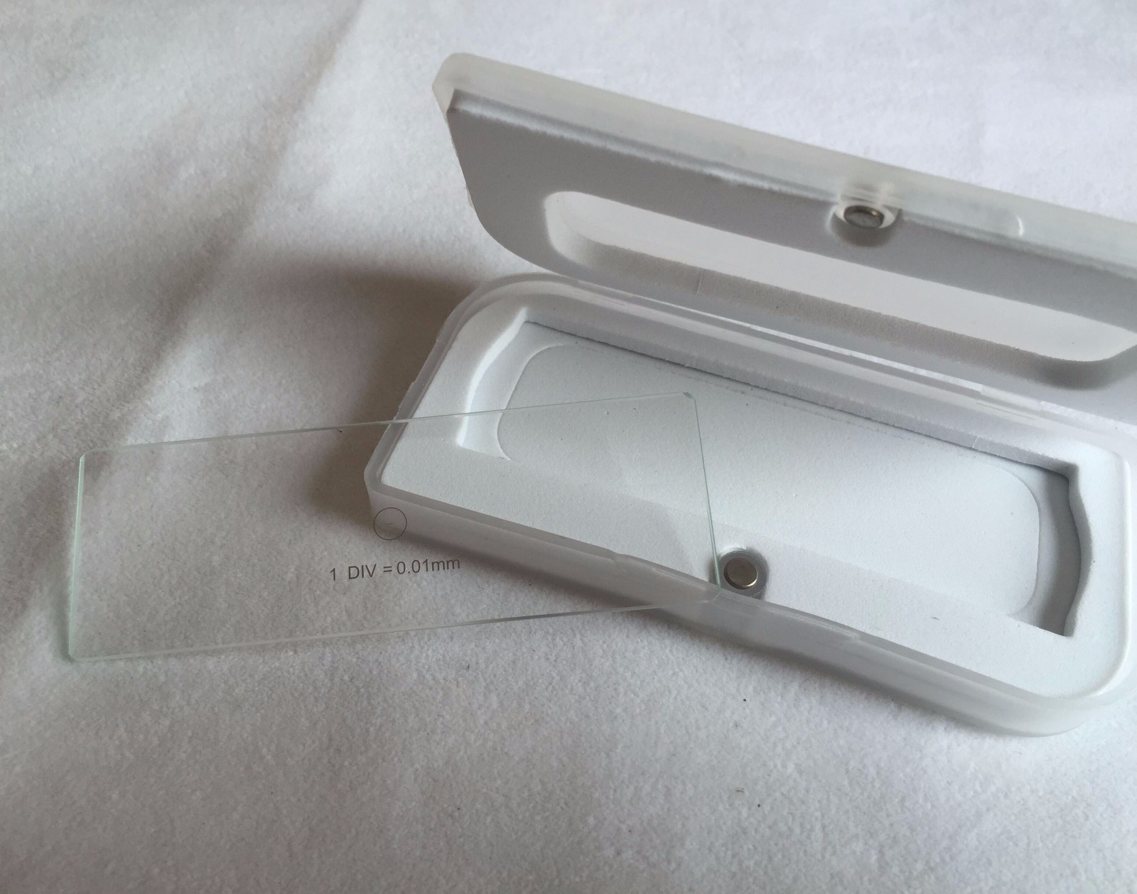 0.01mm Microscope Stage Micrometer Calibration Slide