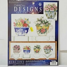 Designs For The Needle Counted Cross Stitch Kit Signature Series Teacups 5359 