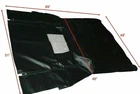 New Replacement Soft Top For Suzuki Samurai SJ413 SJ410 Black Denim Clear Window